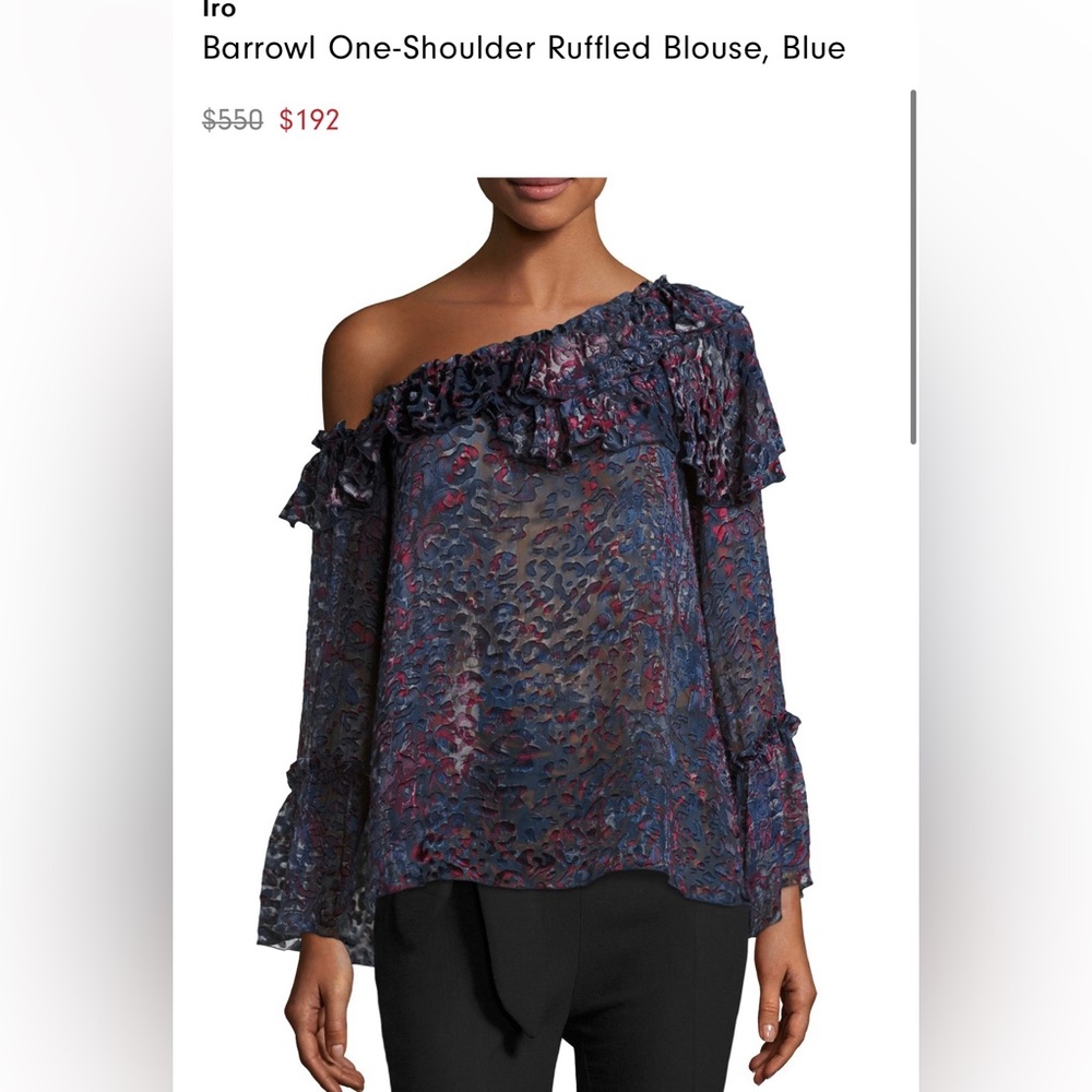 Iro Barrowl Off the Shoulder Top, NWT